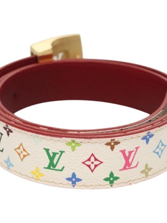 LOUIS VUITTON Multicolor Ceinture Care Belt 37.8\
